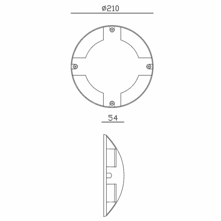 Deko-Light Pollerleuchte, Helios IV, 5,5 W, 3000 K, Grau, 220-240 V/AC, 50 / 60 Hz