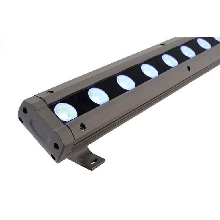 Deko-Light Wallwasher, Wallwasher Caph Asymetrisch, 60 W, RGB/3000 K, Grau, Spannungskonstant, 24 V/DC