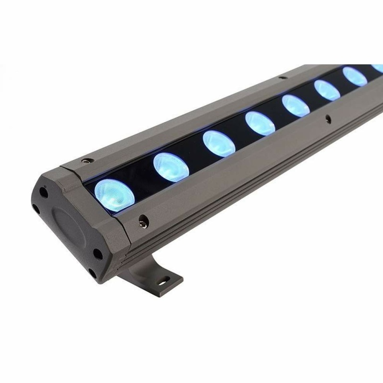 Deko-Light Wallwasher, Wallwasher Caph Asymetrisch, 60 W, RGB/3000 K, Grau, Spannungskonstant, 24 V/DC