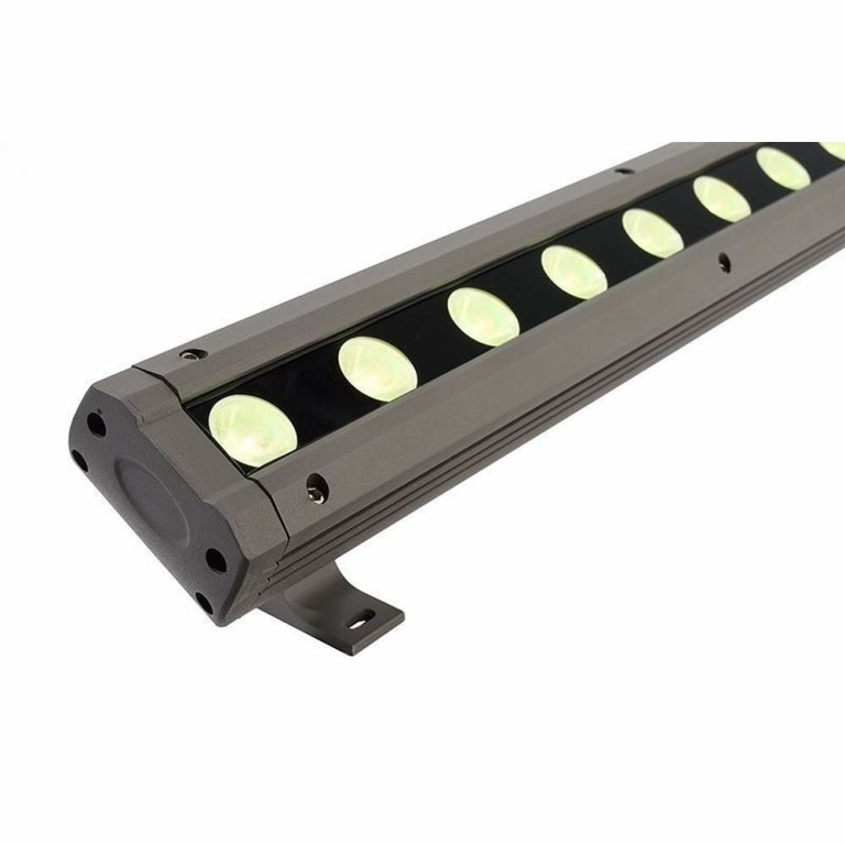 Deko-Light Wallwasher, Wallwasher Caph Asymetrisch, 60 W, RGB/3000 K, Grau, Spannungskonstant, 24 V/DC