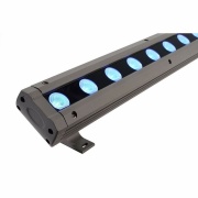 Wallwasher, Wallwasher Caph Asymetrisch, 60 W, RGB/3000 K, Grau, Spannungskonstant, 24 V/DC