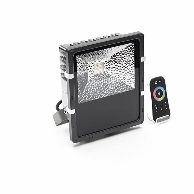 Deko-Light Fluter, Flood RF II, 60 W, RGB, Grau, 100-240 V/AC, 50 / 60 Hz