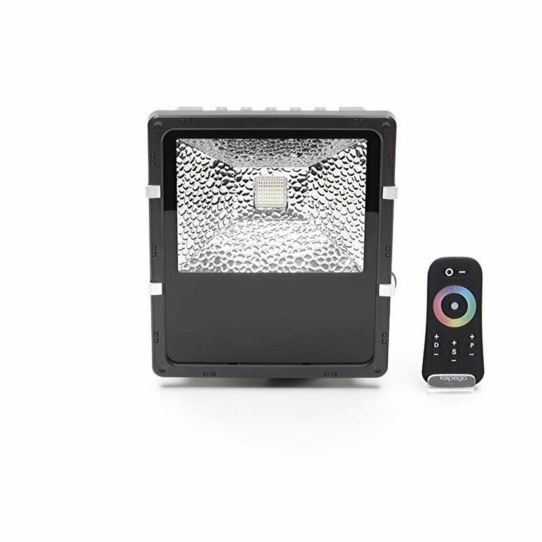 Deko-Light Fluter, Flood RF II, 60 W, RGB, Grau, 100-240 V/AC, 50 / 60 Hz