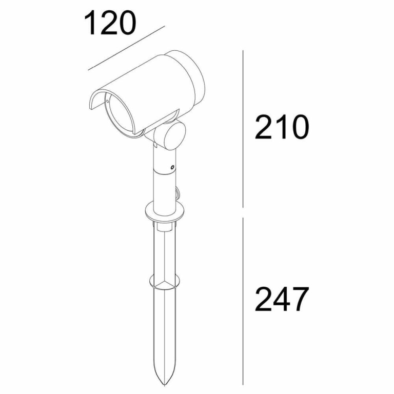 Deko-Light Fluter, Keid II, 10 W, 3000 K, Grau, 220-240 V/AC, 50 / 60 Hz