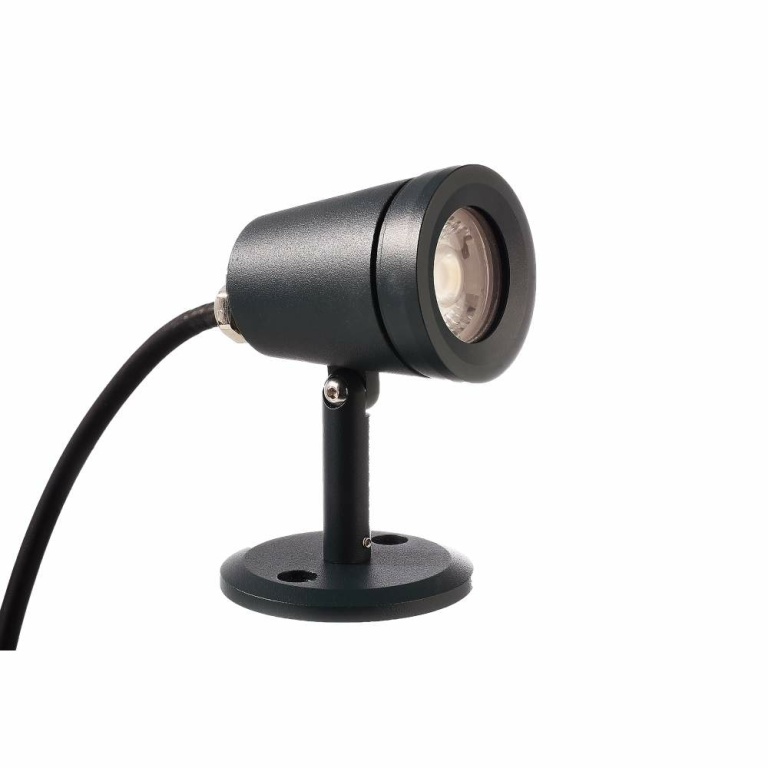 Deko-Light Fluter, Colt COB, 4 W, DIM, 3000 K, Schwarz, 220-240 V/AC, 50 / 60 Hz