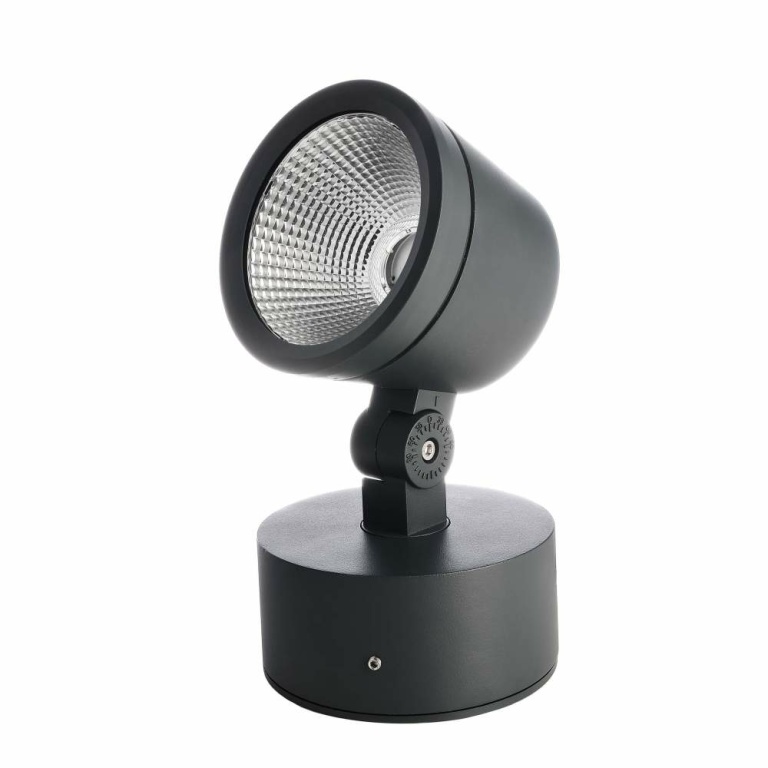 Deko-Light Fluter, Colt COB, 15 W, DIM, 3000 K, Schwarz, 220-240 V/AC, 50 / 60 Hz