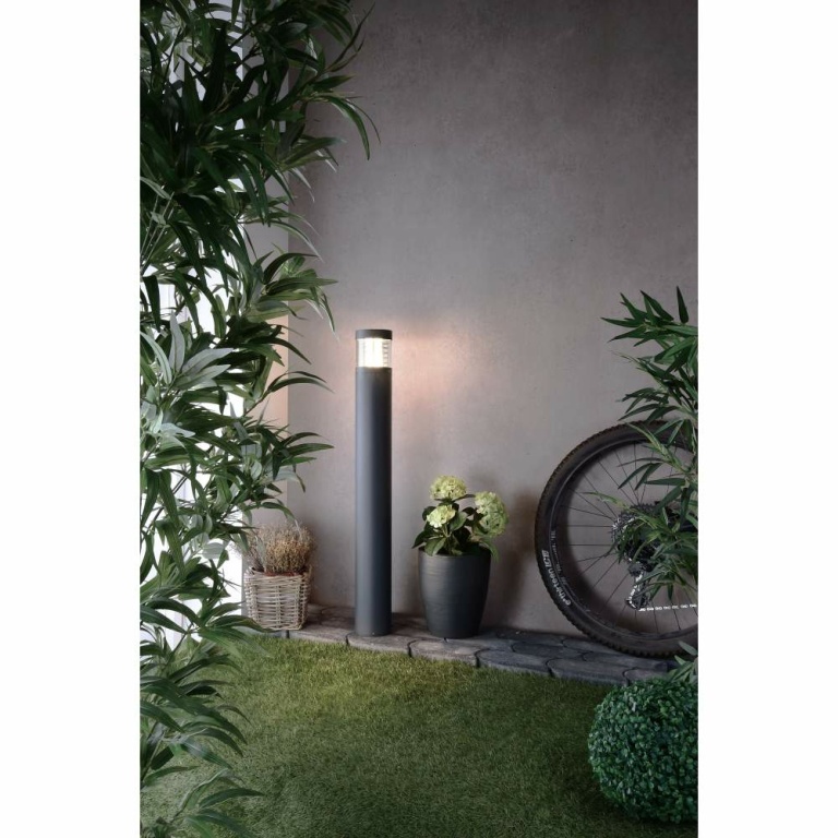 Deko-Light Pollerleuchte, Ortis 1000 mm, 16 W, 3000 K, Grau, 220-240 V/AC, 50 / 60 Hz