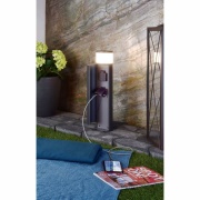 Energieverteiler, Steckdosenturm 480 mm, 3680 W, 4,8 W, 3000 K, Grau, 220-240 V/AC, 50 / 60 Hz, Beme