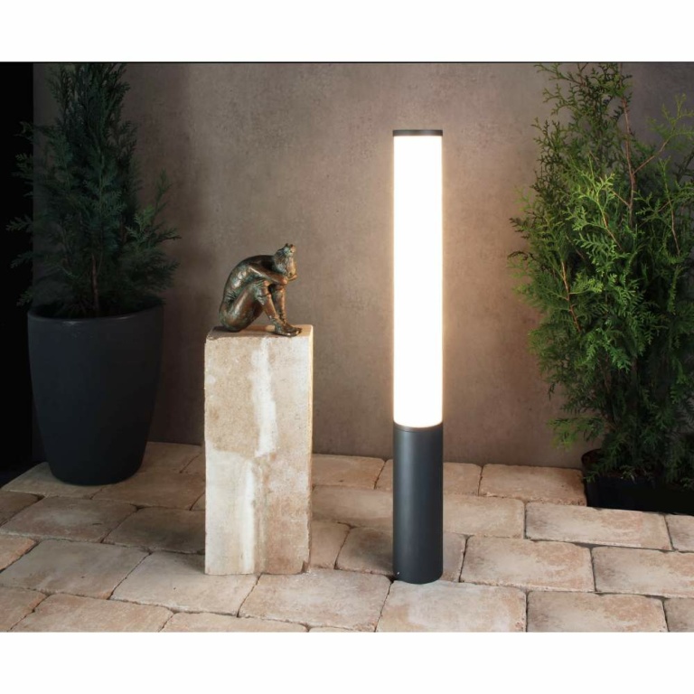 Deko-Light Pollerleuchte, Alhena, 29 W, 3000 K, Schwarz, 220-240 V/AC, 50 / 60 Hz