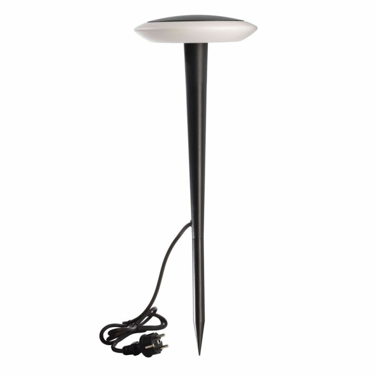 Deko-Light Erdspießstrahler, Bermuda 12 W, DIM, 3000 K, Schwarz, 220-240 V/AC, 50 / 60 Hz