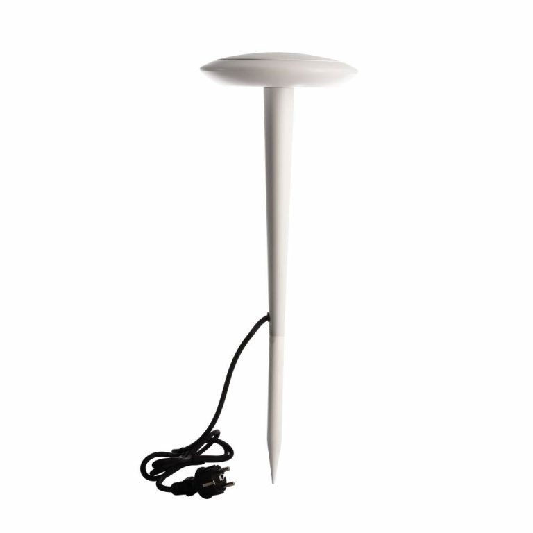 Deko-Light Erdspießstrahler, Bermuda 12 W, DIM, 3000 K, Weiß, 220-240 V/AC, 50 / 60 Hz