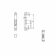 Energieverteiler, Lerna 1000, 7,4 W, 3000/4000K, grau, Stromkonstant, 200-240 V/AC, 50 / 60 Hz