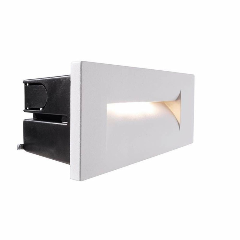 Deko-Light Wandeinbauleuchte, Yvette III, 9,5 W, 3000 K, Weiß, 220-240 V/AC, 50 / 60 Hz