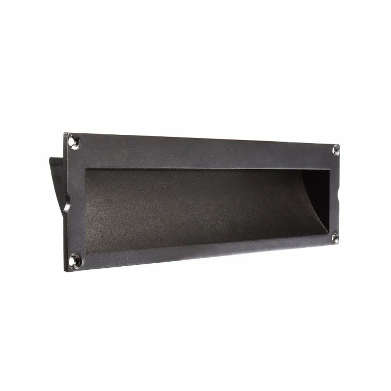 Deko-Light Wandeinbauleuchte, Light Base III Outdoor, 4,3 W, 3000 K, Schwarz, 220-240 V/AC, 50 / 60 Hz