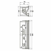 Wandeinbauleuchte, Light Base III Outdoor, 4,3 W, 3000 K, Schwarz, 220-240 V/AC, 50 / 60 Hz