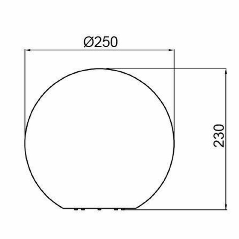 Deko-Light Kugelleuchte, Kugelleuchte 300 mm, 1x max. 23 W E27, Weiß, 220-240 V/AC, 50 / 60 Hz