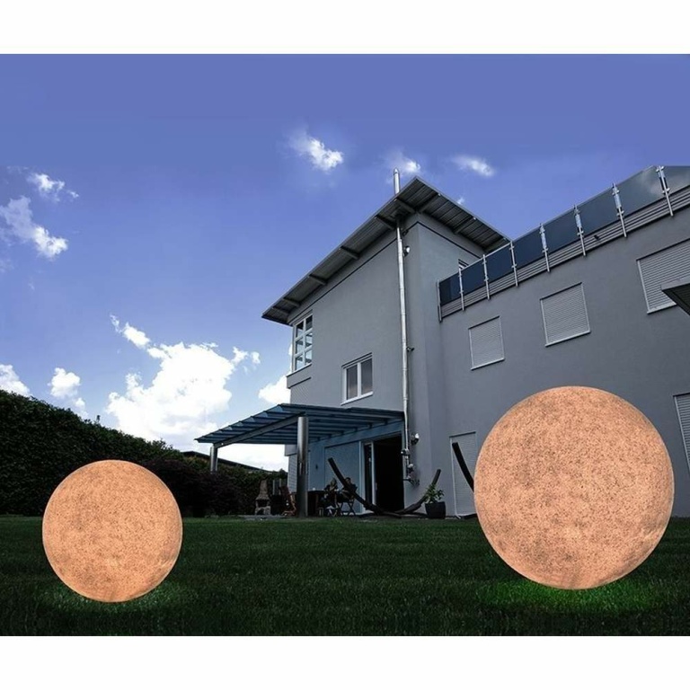 Deko-Light Kugelleuchte, Kugelleuchte Terracotta 300 mm, 1x max. 23 W E27, Beige, 220-240 V/AC, 50 / 60 Hz