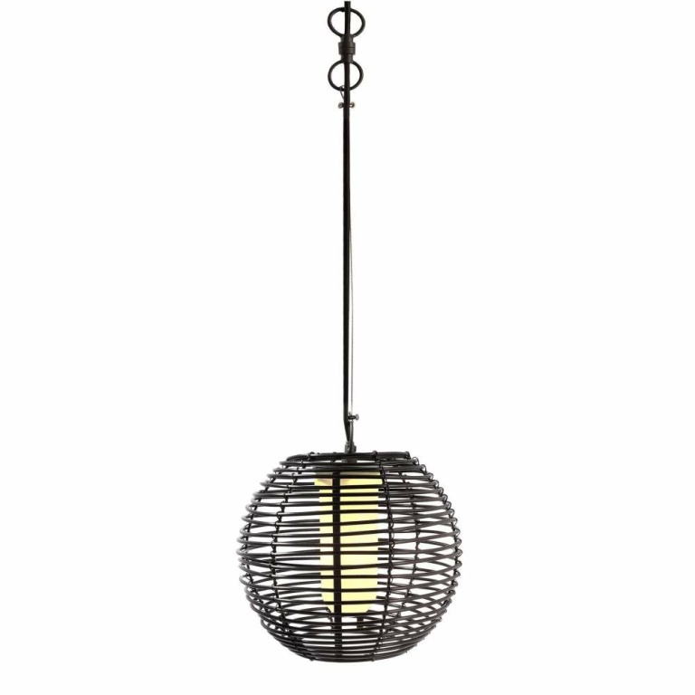 Deko-Light Pendelleuchte, Velorum, 1x max. 18 W E27, Schwarz, 220-240 V/AC, 50 / 60 Hz