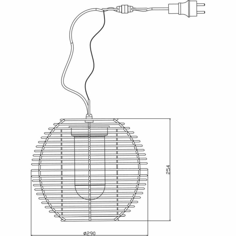 Deko-Light Pendelleuchte, Velorum, 1x max. 18 W E27, Schwarz, 220-240 V/AC, 50 / 60 Hz