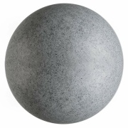 Kugelleuchte, Kugelleuchte Granit 750 mm, 1x max. 23 W E27, Grau, 220-240 V/AC, 50 / 60 Hz