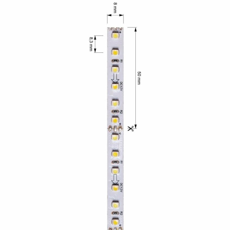 Deko-Light Stripe, Standard, SMD, 12V-10W, 3000/6500K, 5m, Spannungskonstant, 12 V/DC