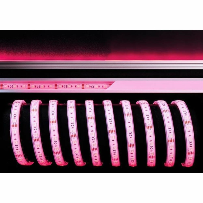 Deko-Light Stripe, Standard, SMD, 24V-13W, RGB, 5m, Silikon, Spannungskonstant, 24 V/DC