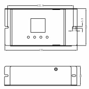 Deko-Light, Niedervolt DMX Dimmer (CV, DC), DMX/RDM 4 CH CC Decoder, Stromkonstant, DMX512, 240.0 W,