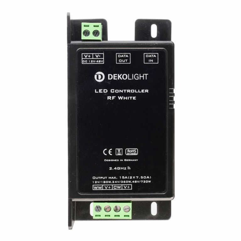 Deko-Light Deko-Light, RF Komplettset, RF White Remote, Spannungskonstant, RF, 720.0 W, 12 V / DC, 24 V / DC, 4