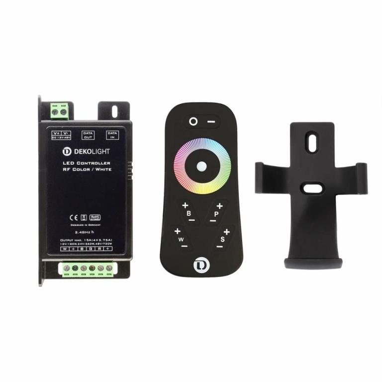 Deko-Light Deko-Light, RF Komplettset, RF Color & White Remote, Spannungskonstant, RF, 720.0 W, 12 V / DC, 24 V