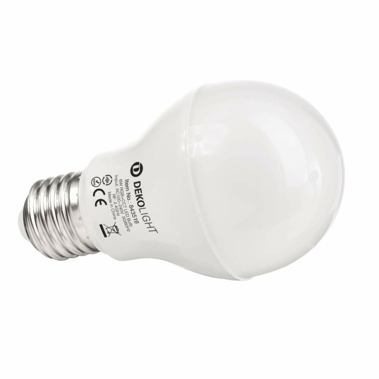 Deko-Light Deko-Light, Leuchtmittel, RF-smart, E27, 230 V/AC, DIM, 2700-6500 K, 220 Grad, 6.0 W