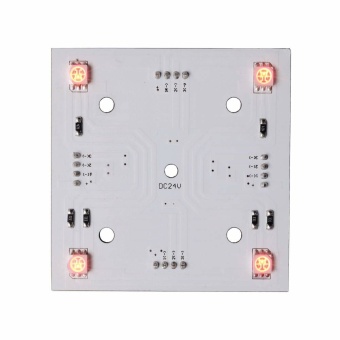 Deko-Light Modular System, Modular Panel II 65x65 mm, 1,5 W, RGB, Weiß, Spannungskonstant, 24 V/DC