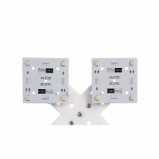 Modular System, Modular Panel II 65x65 mm, 1,5 W, RGB, Weiß, Spannungskonstant, 24 V/DC