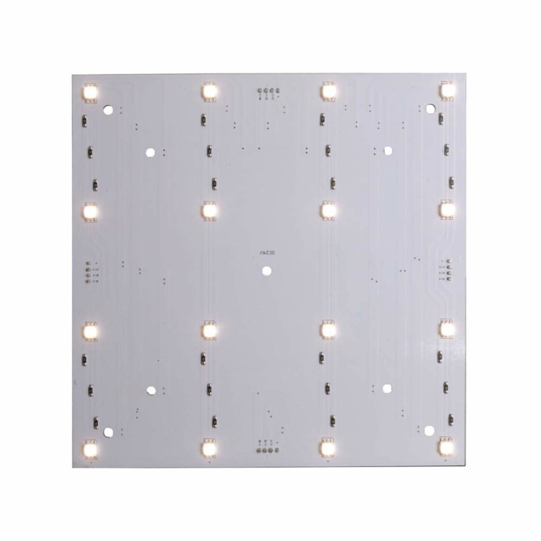 Deko-Light Modular System, Modular Panel II 166x166 mm, 5,5 W, 3200 K, Weiß, Spannungskonstant, 24 V/DC