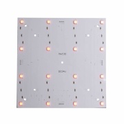 Modular System, Modular Panel II 166x166 mm, 5,5 W, RGB, Weiß, Spannungskonstant, 24 V/DC