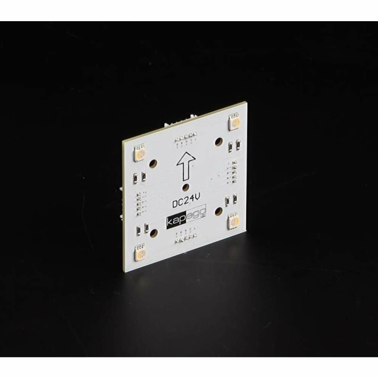 Deko-Light Modular System, Modular Panel II 65x65 mm, 1,8 W, RGB/3000 K, Weiß, Spannungskonstant, 24 V/DC