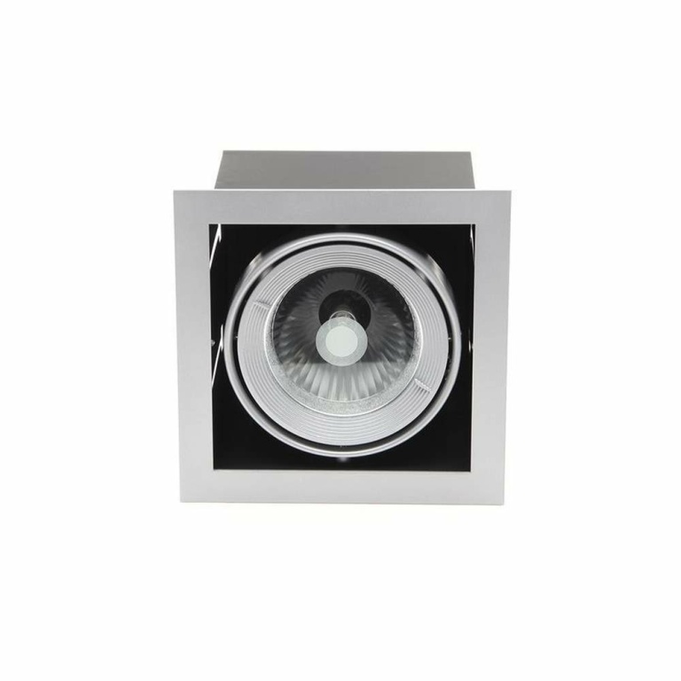 Deko-Light Deckeneinbauleuchte, Kardan, 1x max. 70 W G12, Silber, 220-240 V/AC, 50 / 60 Hz