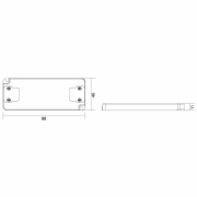 Deko-Light, Netzgerät (CC, DC), FLAT, CC, UT700mA/6W, Stromkonstant, 1,4-6,0 W, 220-240 V/AC, Bemess