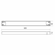 Deko-Light, Netzgerät (CV, DC), LONG-FLAT, CV, LT-60-12, Spannungskonstant, 60.0 W, 220-240 V/AC, Au