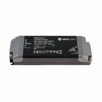 Deko-Light Deko-Light, Netzgerät (CC, DC), BASIC, CC, Q8H-1050mA/30W, Stromkonstant, 9,5-30,0 W, 220-240 V/AC,