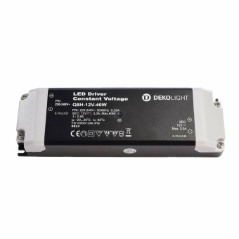 Deko-Light Deko-Light, Netzgerät (CV, DC), BASIC, CV, Q8H-12-40W, Spannungskonstant, 40.0 W, 220-240 V/AC, Ausg