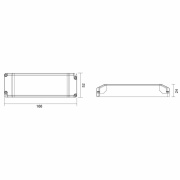 Deko-Light, Netzgerät (CV, DC), BASIC, CV, Q8H-12-40W, Spannungskonstant, 40.0 W, 220-240 V/AC, Ausg