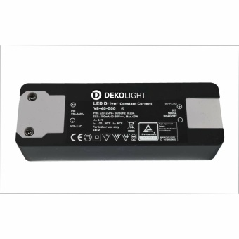 Deko-Light Deko-Light, Netzgerät (CC, DC), BASIC, CC, V8-40-500mA/40W, Stromkonstant, 20,0-40,0 W, 220-240 V/AC