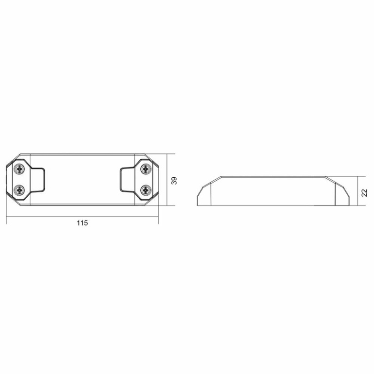 Deko-Light Deko-Light, Netzgerät (CC, DC) dimmbar, BASIC, DIM, CC, D35009UF/9W, Stromkonstant, Mit Phasenanschn