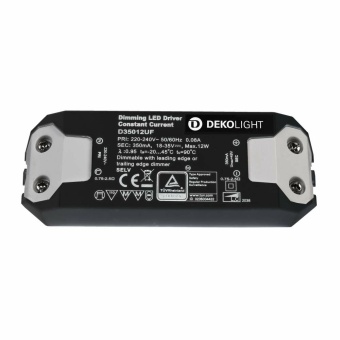 Deko-Light Deko-Light, Netzgerät (CC, DC) dimmbar, BASIC, DIM, CC, D350012UF/12W, Stromkonstant, Mit Phasenansc