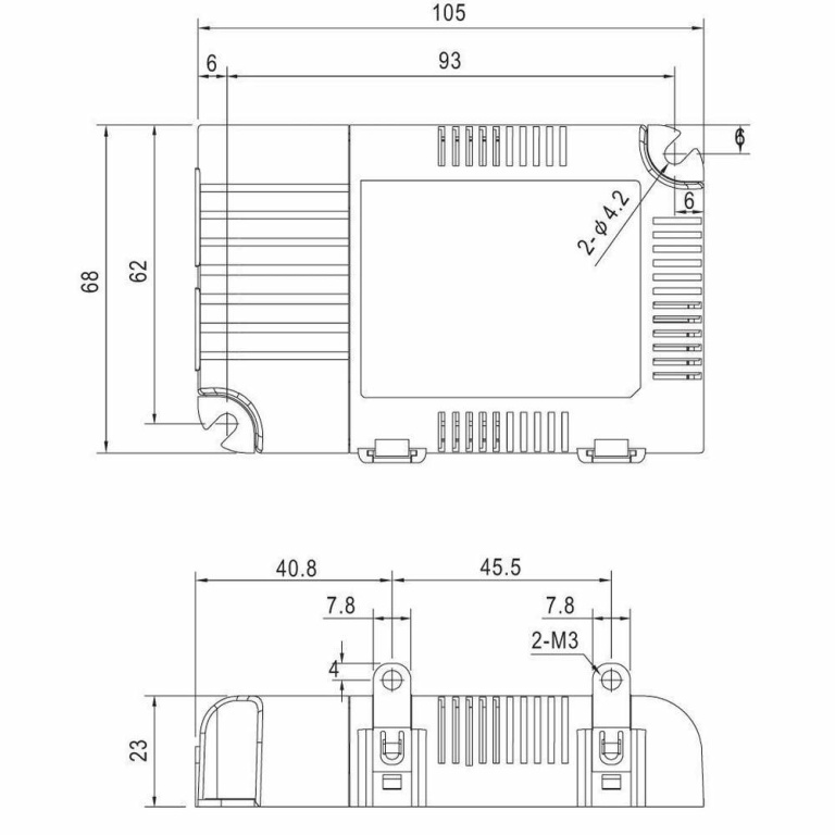 Meanwell Meanwell, Netzgerät (CC, DC) dimmbar, Multi CC, LCM-25BLE / Casambi + Push, Stromkonstant, Casambi<b