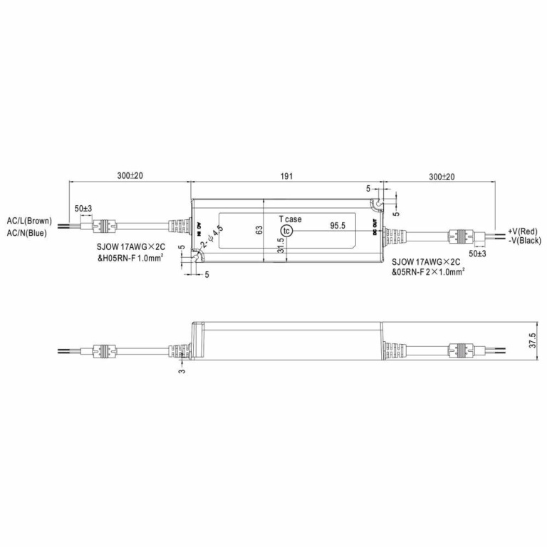 Meanwell Meanwell, Netzgerät (CV, DC) dimmbar, PWM-120-12BLE Casambi, Spannungskonstant, Casambi, 120.0 W, 90