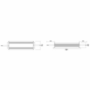 Deko-Light, Netzgerät (CV, DC), IP, CV, V6-150-12, Spannungskonstant, 150.0 W, 100-240 V/AC, Bemessu