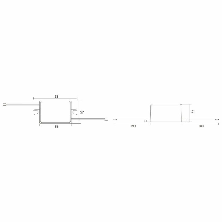 Deko-Light Deko-Light, Netzgerät (CV, DC), MINI, CV, 12V/4W, Spannungskonstant, 4.0 W, 220-240 V/AC, Ausgangssp