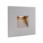 Mechanisches Systemzubehör, Abdeckung silber grau eckig für Light Base COB Indoor (563000), Tiefe: 8