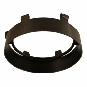 Mechanisches Systemzubehör, Reflektor Ring Schwarz für Serie Nihal, Höhe: 27 mm, Durchmesser: 82.5 m